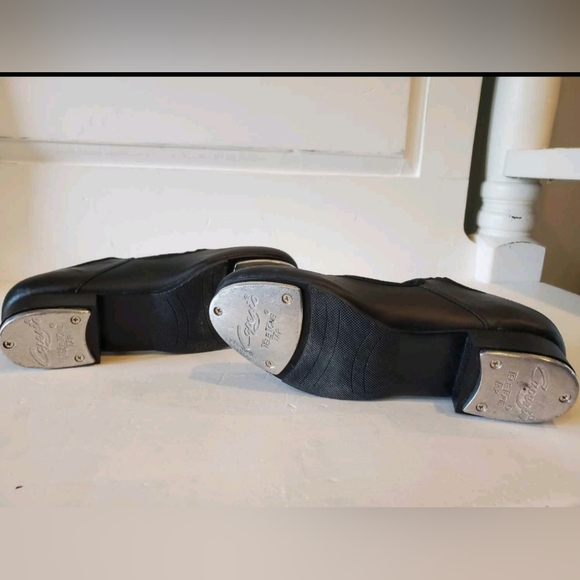 CAPEZIO Dance Tap Shoes size 6 GUC - Picture 5 of 5